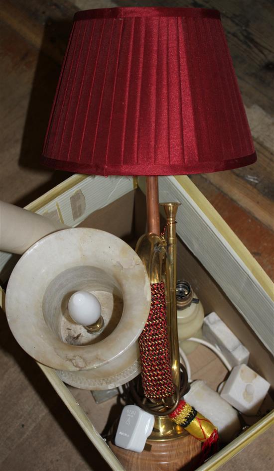 Collection of lamps